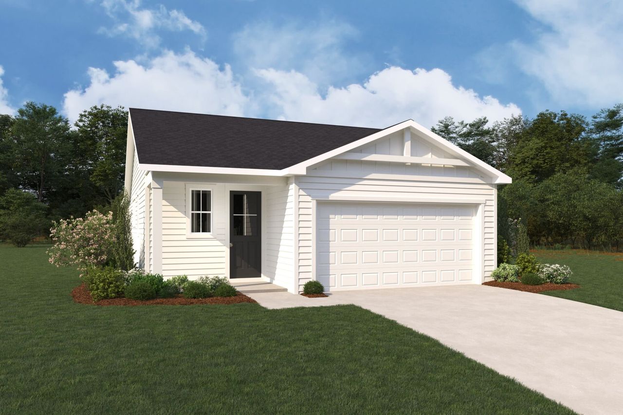Representative exterior photo of a completed home built from the Blair by Mattamy Homes in RiverTown, St. Johns, FL (Image 2).