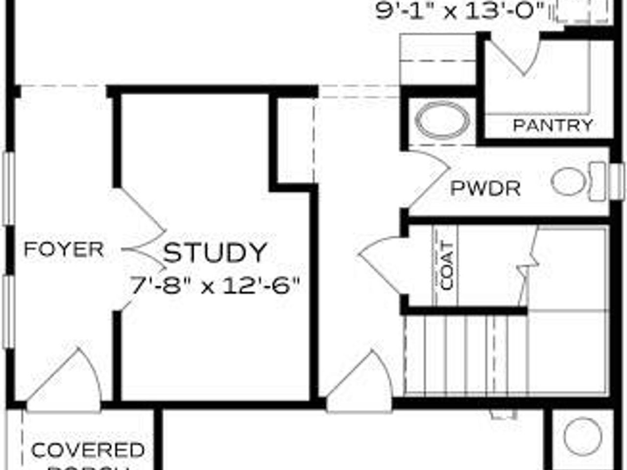 2D floor plan layout of this home in South Ranch Southern Collection, Prescott, AZ (Image 2).