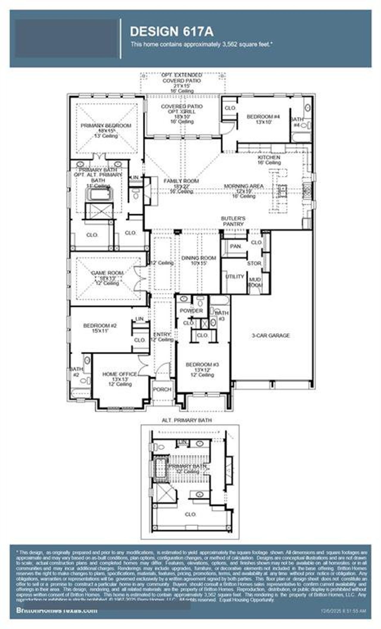2D floor plan layout of this home in , Aledo, TX (Image 2).