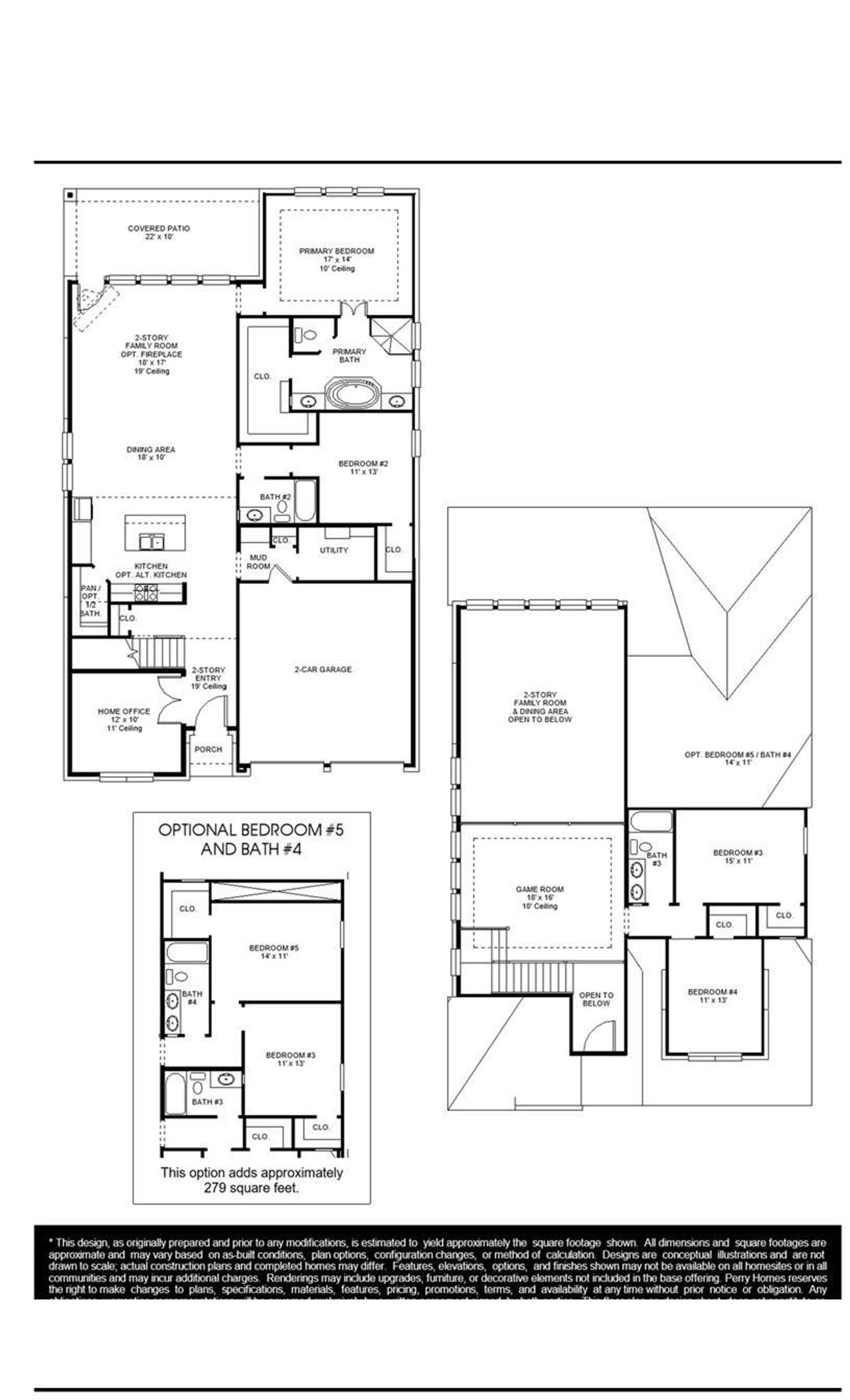 2D floor plan layout of this home in Grange, Katy, TX (Image 2).