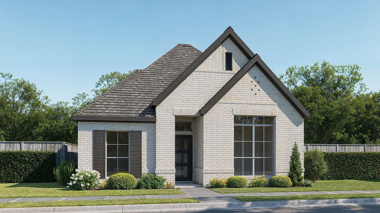 Representative exterior photo of a completed home built from the 1983W by Perry Homes in Avondale, Rockwall, TX (Image 2).
