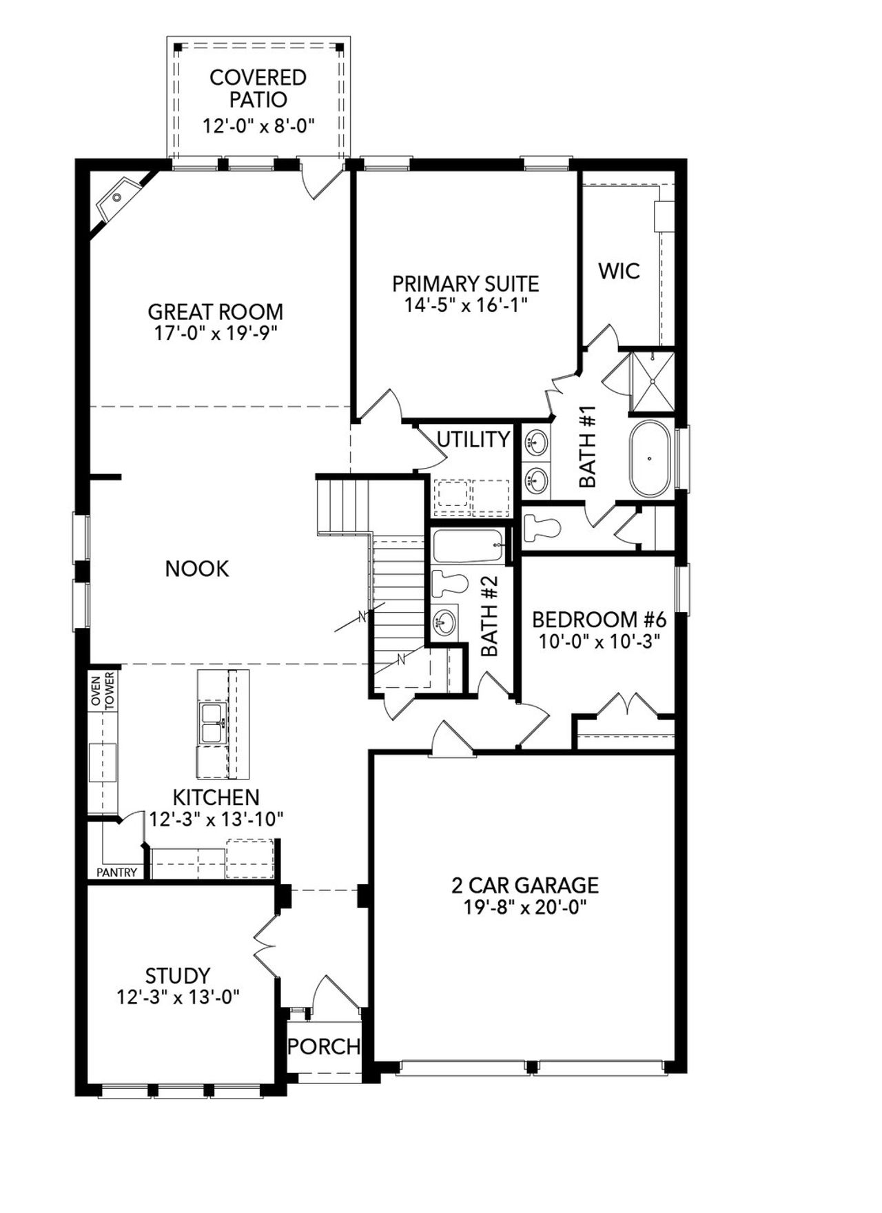 2D floor plan layout of this home in Cambridge Manor, North Richland Hills, TX (Image 2). 2D floor plan layout of this home in Cambridge Manor, North Richland Hills, TX (Image 2).