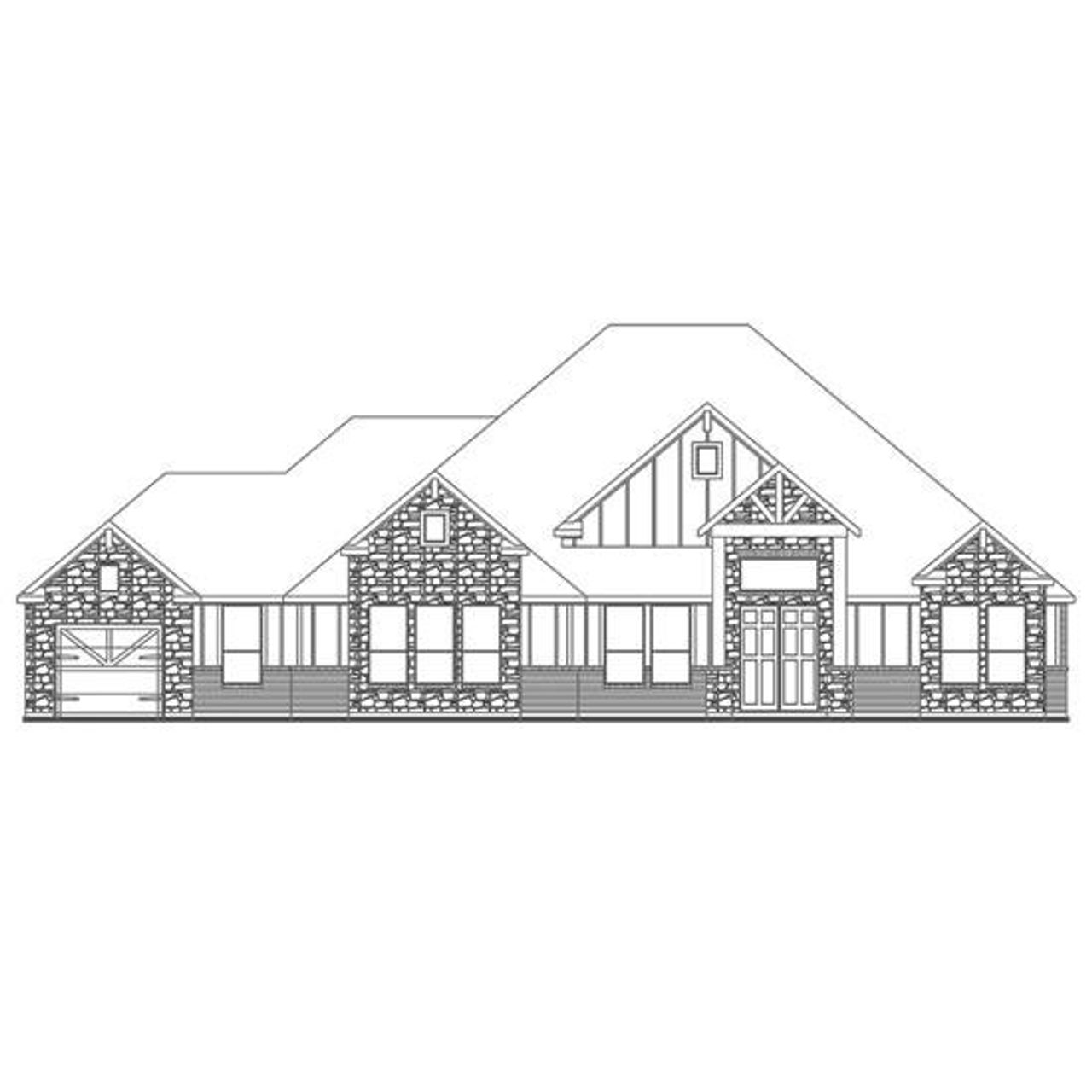 Representative rendering of the exterior for the Sonora by Harrisburg Homes (Image 2).