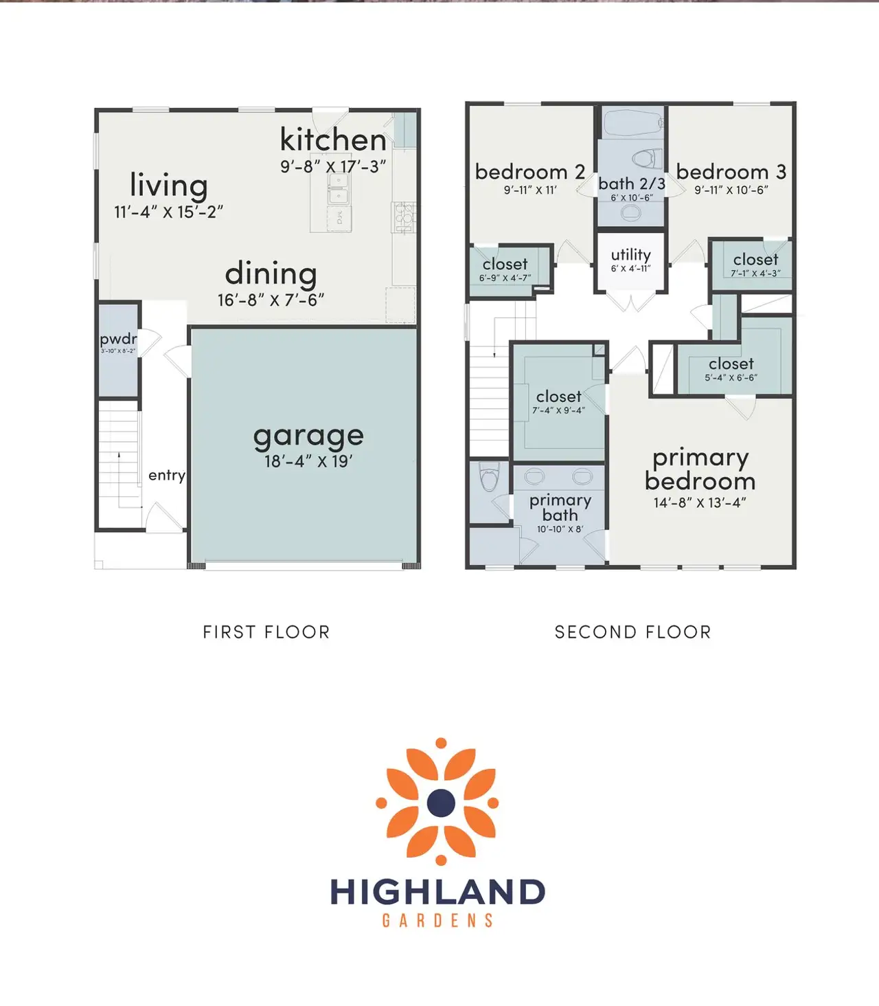 2D floor plan layout for the Plan 1,545 by Faircroft Homes in Highland Gardens, Houston, TX (Image 2). 2D floor plan layout for the Plan 1,545 by Faircroft Homes in Highland Gardens, Houston, TX (Image 2).