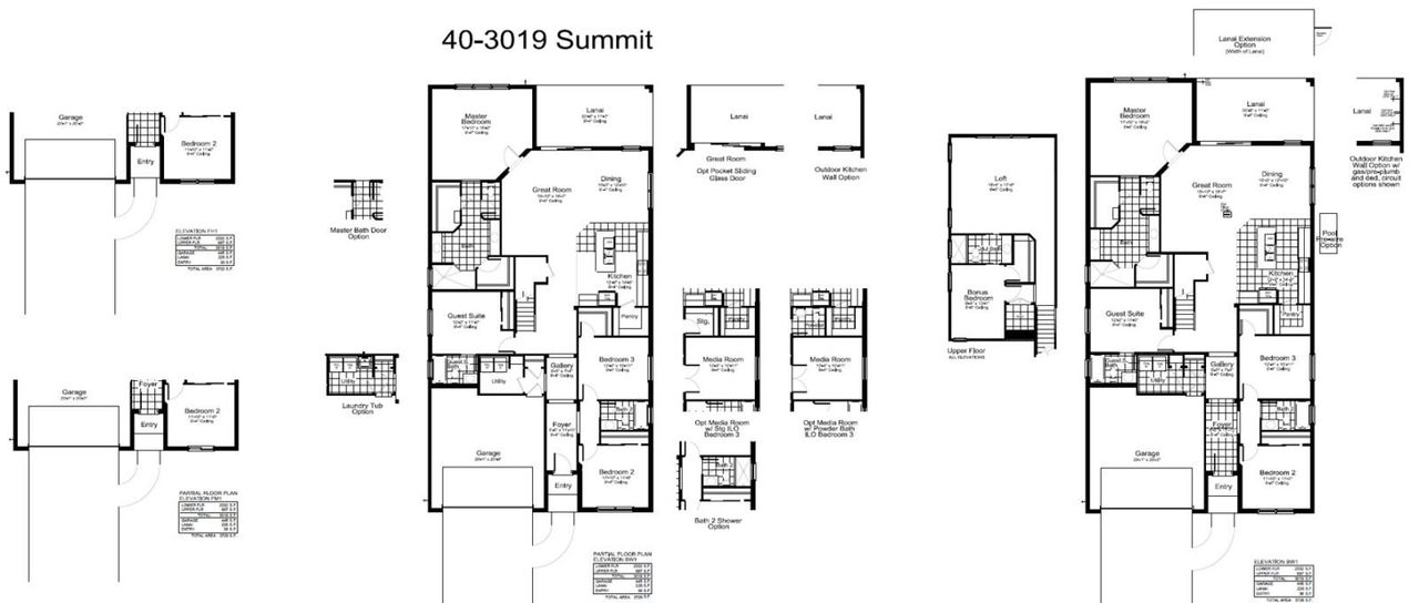 2D floor plan layout for the Summit by Neal Communities in Palm Grove, Lakewood Ranch, FL (Image 2). 2D floor plan layout for the Summit by Neal Communities in Palm Grove, Lakewood Ranch, FL (Image 2).