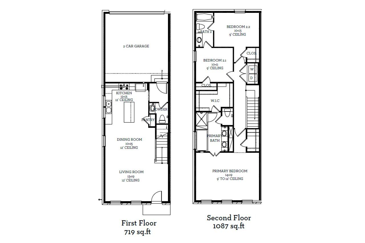 2D floor plan layout of this home in 1897 Townhomes at Downtown Plano, Plano, TX (Image 2). 2D floor plan layout of this home in 1897 Townhomes at Downtown Plano, Plano, TX (Image 2).