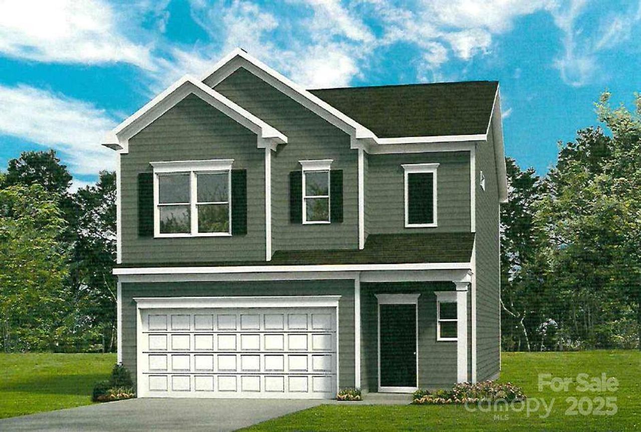Front exterior of a new home in Country Club Village, Salisbury, NC, highlighting curb appeal (Image 2).