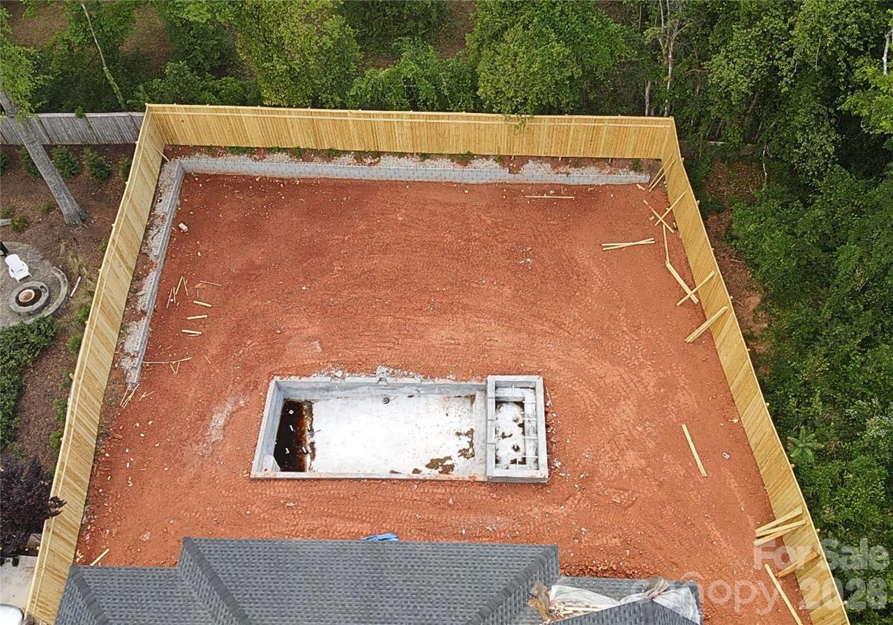 In-progress construction of a new home in , Charlotte, NC (Image 2).