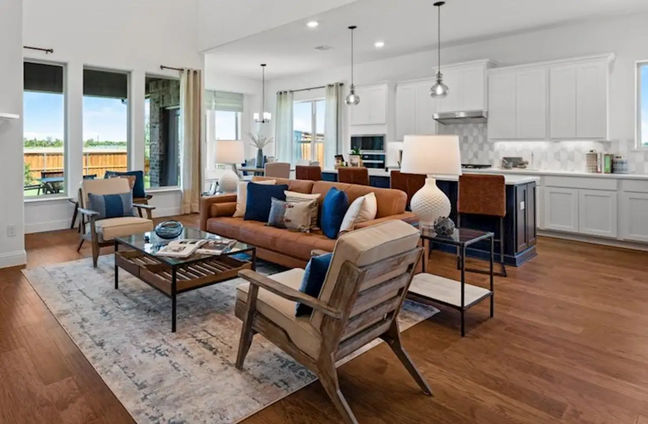 Furnished interior view inside a new home in Bridgeland: Heritage Collection, Cypress (Image 2).