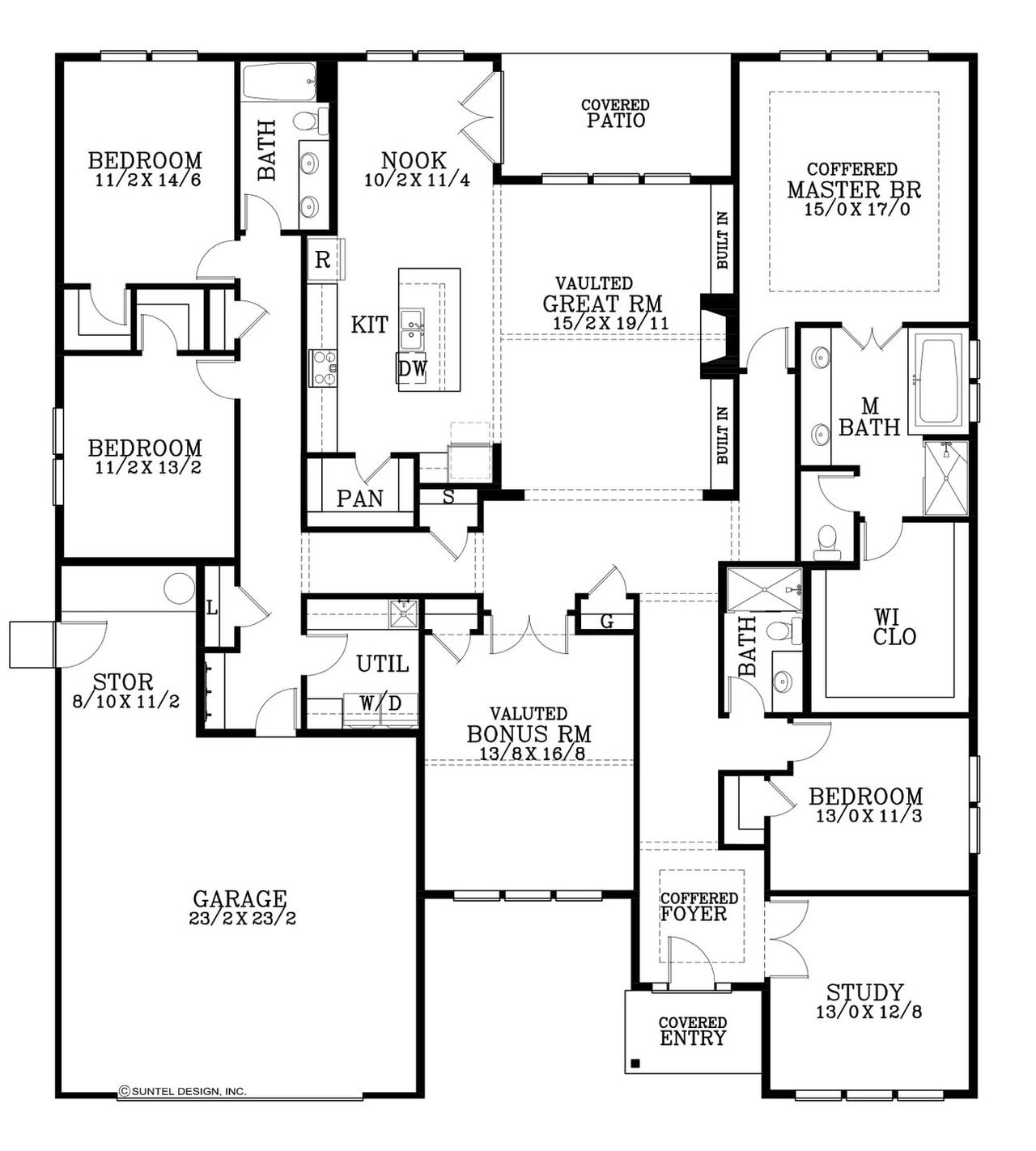 2D floor plan layout for the Addison by National Homebuilders in Blue Heron Estates, Mont Belvieu, TX (Image 2). 2D floor plan layout for the Addison by National Homebuilders in Blue Heron Estates, Mont Belvieu, TX (Image 2).