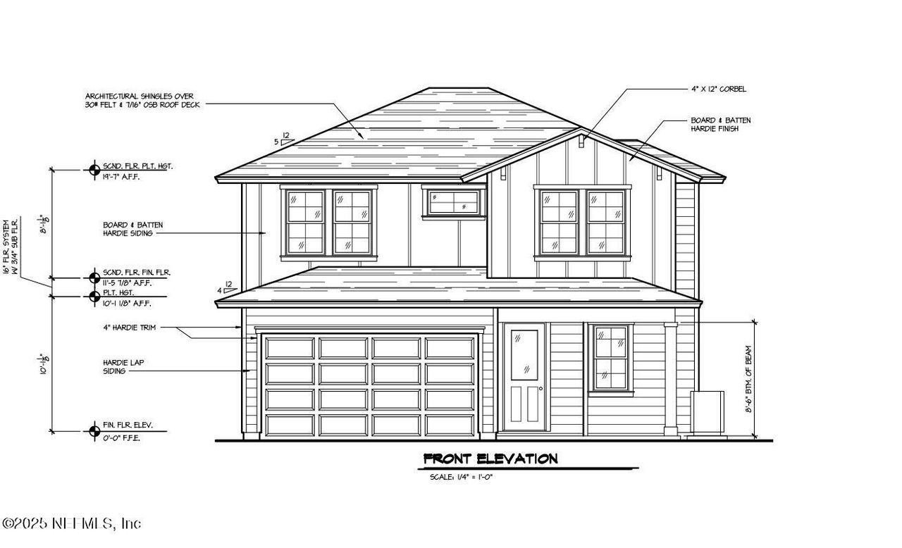 Exterior rendering of this home design in , St. Johns, FL (Image 2).