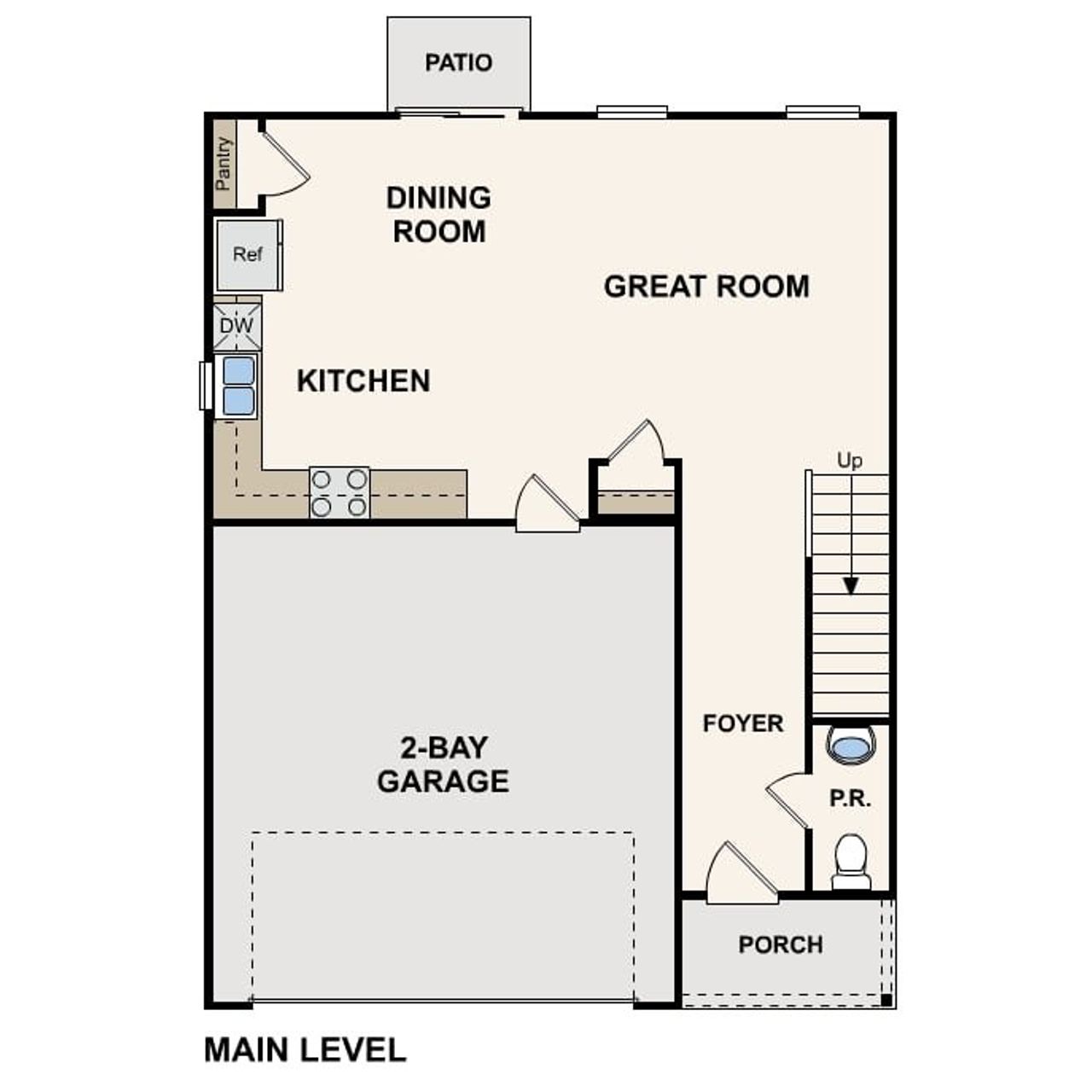 2D floor plan layout of this home in Urban's Place, Chatsworth, GA (Image 2). 2D floor plan layout of this home in Urban's Place, Chatsworth, GA (Image 2).