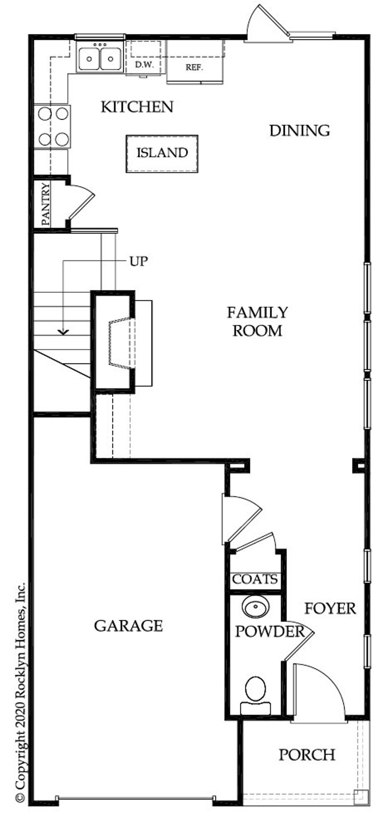 2D floor plan layout for the Melbourne by Rocklyn Homes in Princeton Ridge, Stonecrest, GA (Image 2). 2D floor plan layout for the Melbourne by Rocklyn Homes in Princeton Ridge, Stonecrest, GA (Image 2).