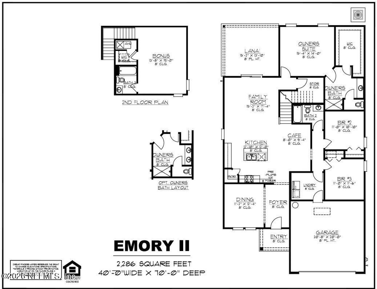 2D floor plan layout of this home in , St. Augustine, FL (Image 2).