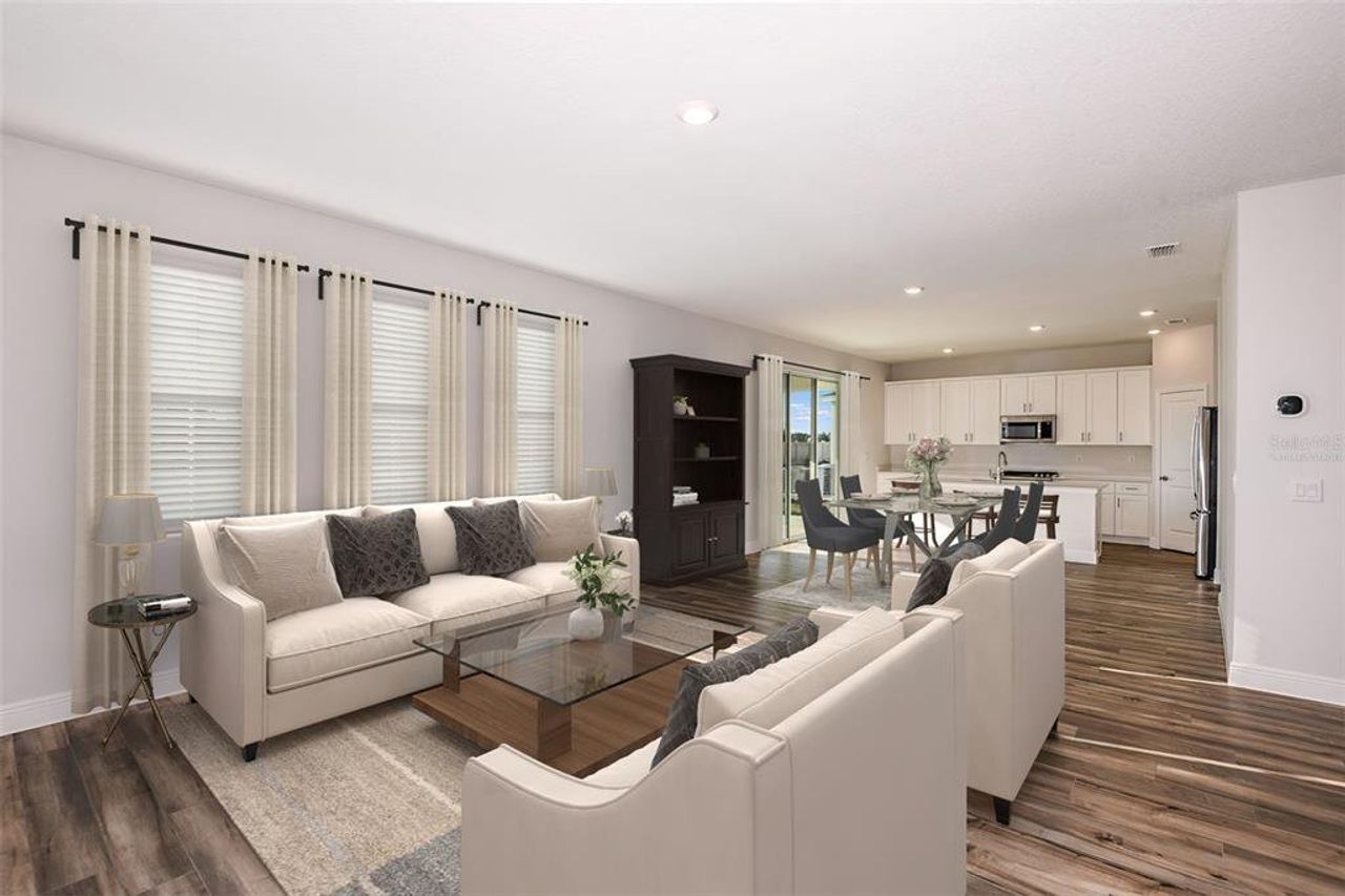 Furnished interior view inside a new home in Pasadena Woods, Pasadena Hills (Image 2).