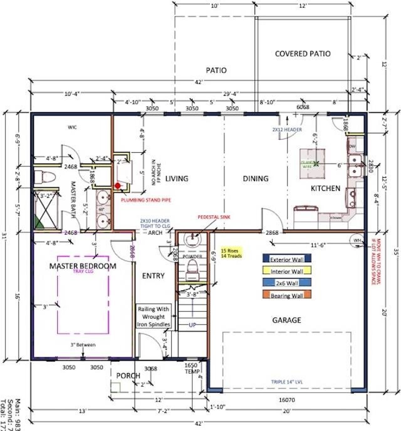 2D floor plan layout of this home in Mills Gin, Campobello, SC (Image 2). 2D floor plan layout of this home in Mills Gin, Campobello, SC (Image 2).