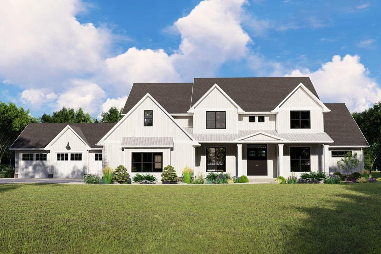 Representative exterior photo of a completed home built from the The Brighton by Remington Custom Homes in Bear Creek Estates, Weatherford, TX (Image 2).