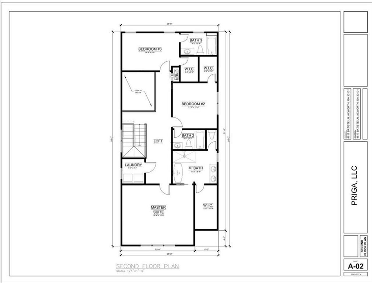 2D floor plan layout of this home in , Acworth, GA (Image 2).