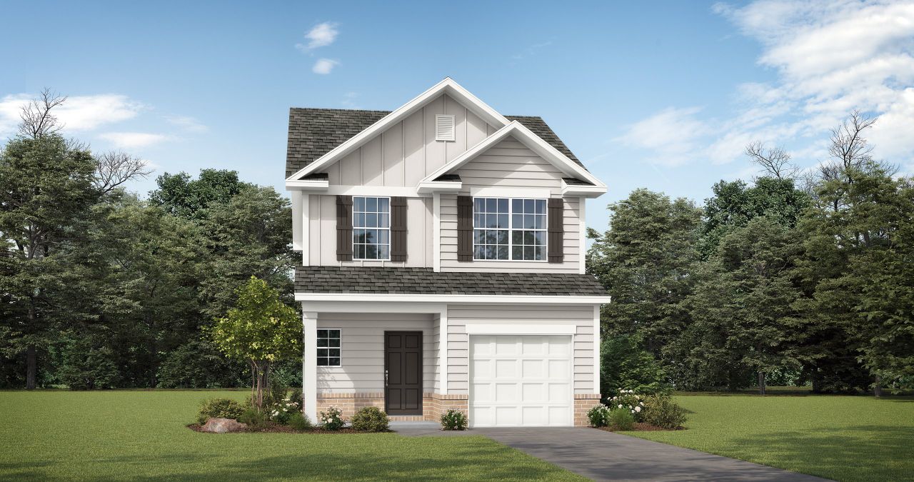 Representative exterior photo of a completed home built from the The Roswell by RTS Homes in Grand Reserve, Hinesville, GA (Image 2). Representative exterior photo of a completed home built from the The Roswell by RTS Homes in Grand Reserve, Hinesville, GA (Image 2).