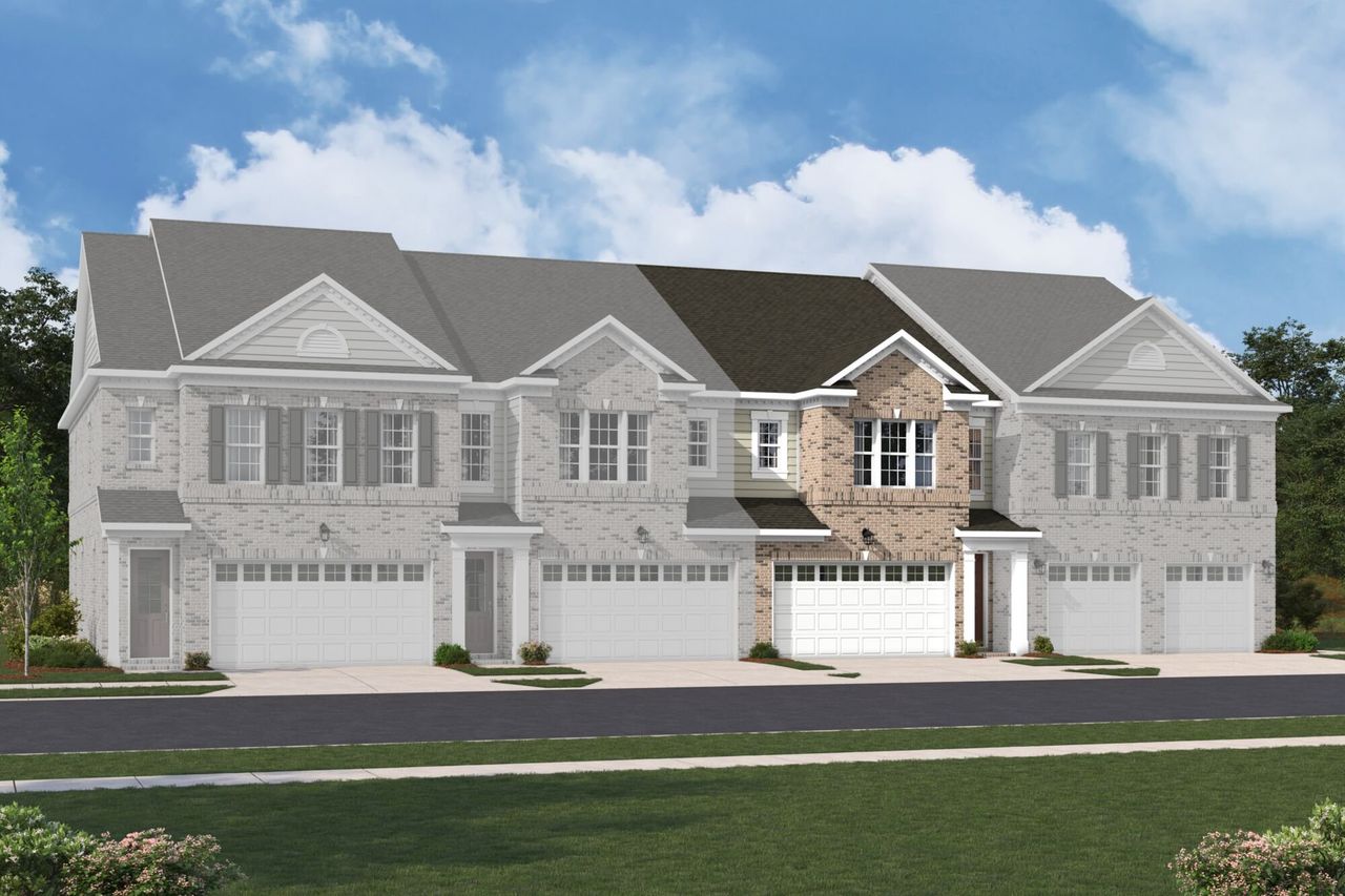 Caswell Georgian II Elevation rendering Caswell Georgian II Elevation rendering