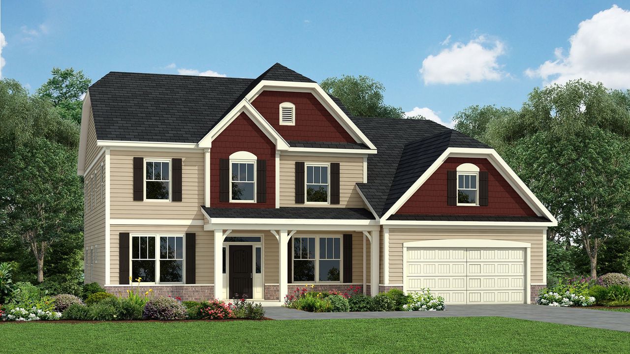 3,483sf New Home in Kernersville, NC.  - Slide 2