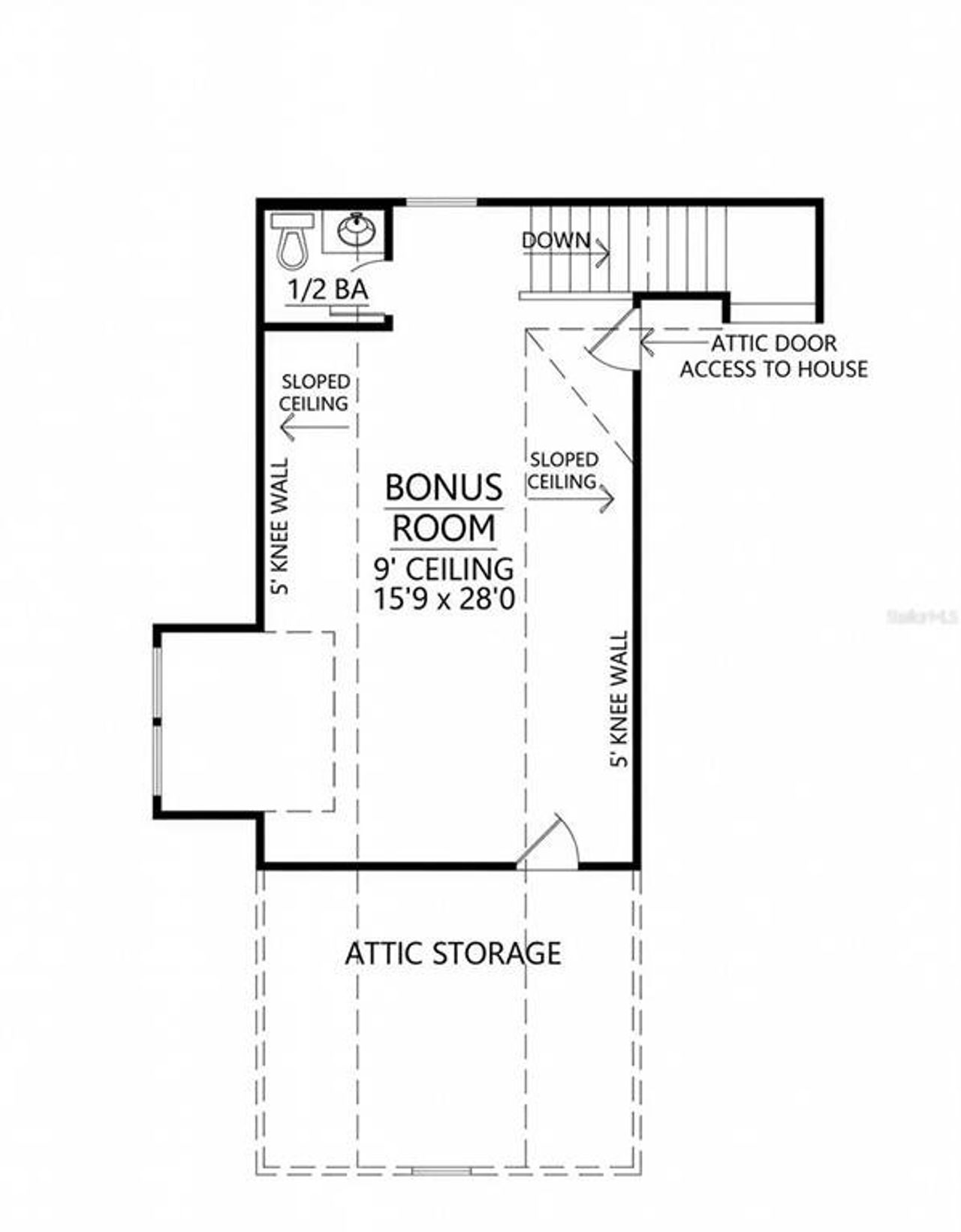 2D floor plan layout of this home in , Punta Gorda, FL (Image 2).