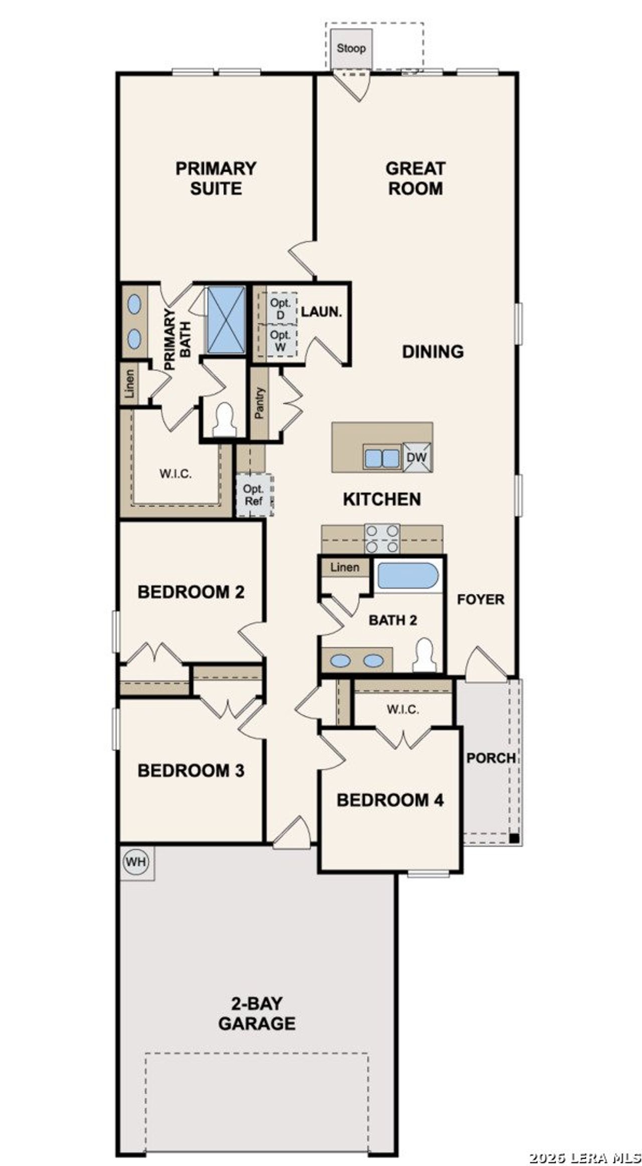 2D floor plan layout of this home in Spring Creek, San Antonio, TX (Image 2). 2D floor plan layout of this home in Spring Creek, San Antonio, TX (Image 2).