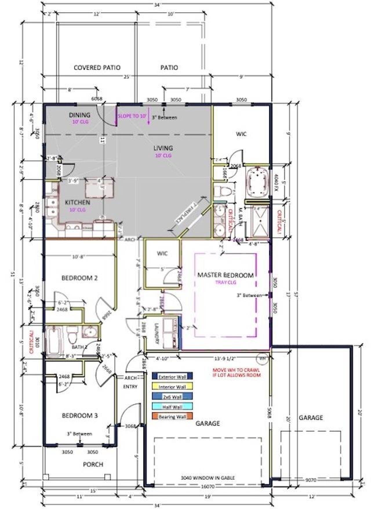 2D floor plan layout of this home in Mills Gin, Campobello, SC (Image 2).