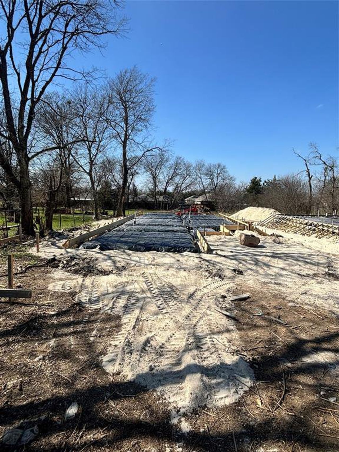 Site preparation for new homesites in , Moody (Image 2). Site preparation for new homesites in , Moody (Image 2).