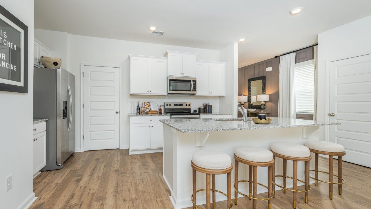 Furnished interior view inside a new home in Sherwood Manor, Atlanta (Image 2).