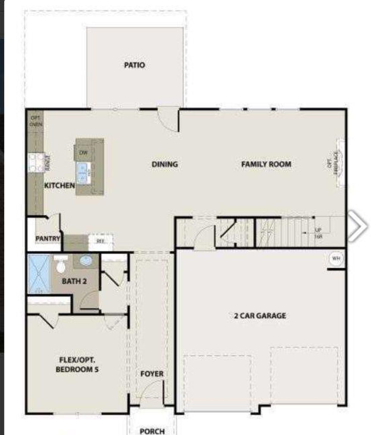 2D floor plan layout of this home in , Bonaire, GA (Image 2). 2D floor plan layout of this home in , Bonaire, GA (Image 2).