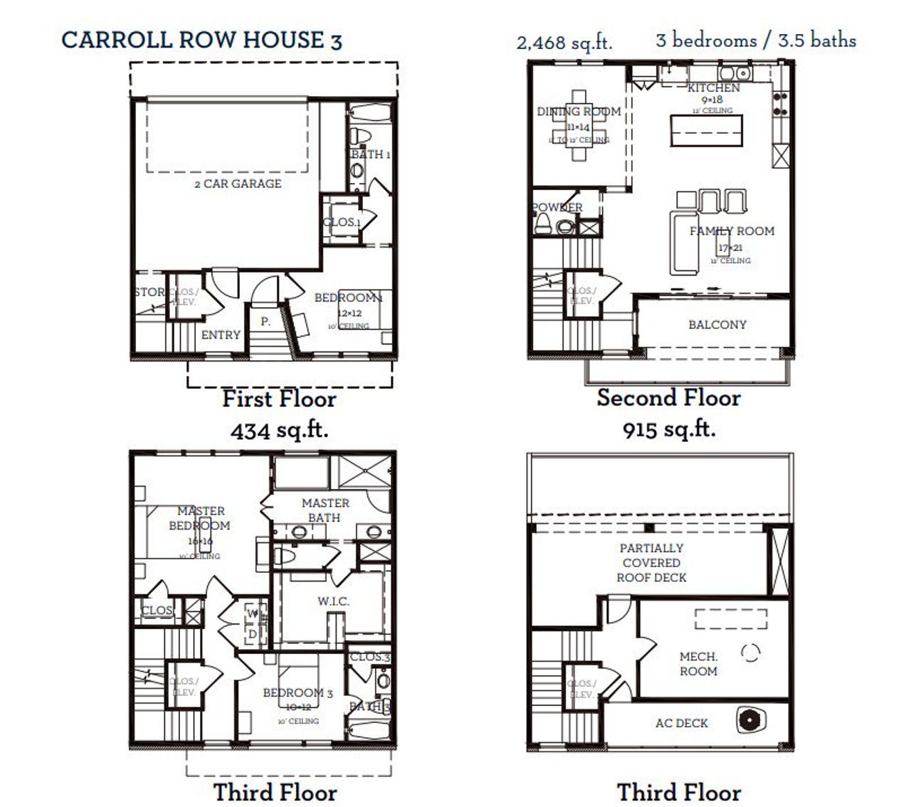 2D floor plan layout of this home in Foundry Row, Fort Worth, TX (Image 2). 2D floor plan layout of this home in Foundry Row, Fort Worth, TX (Image 2).