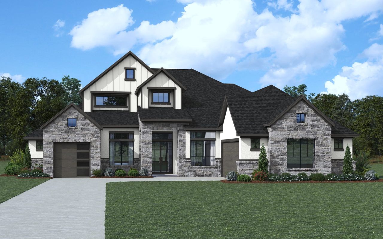 Representative exterior photo of a completed home built from the Merritt by Chesmar Homes in Feathergrass, Florence, TX (Image 2).