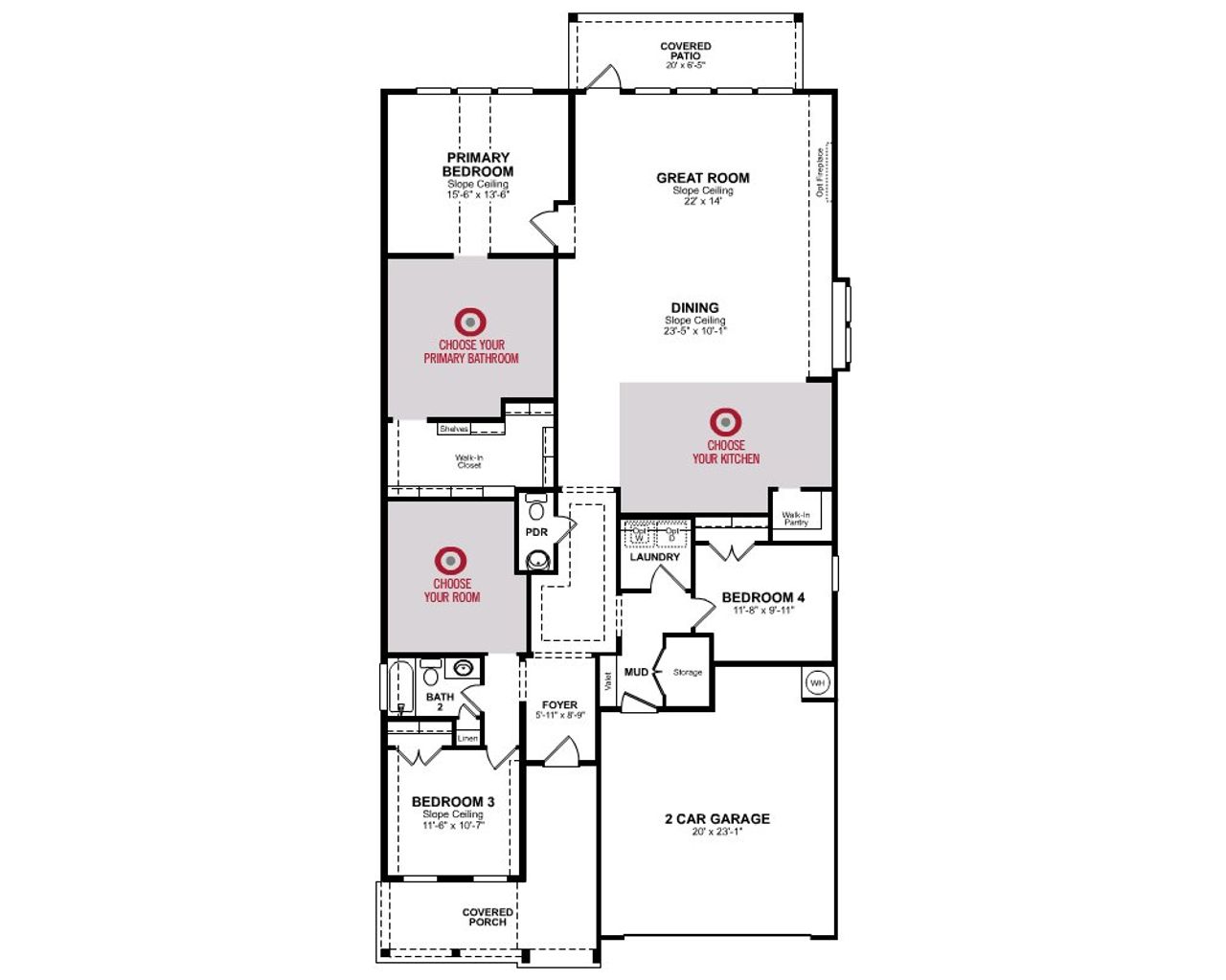 2D floor plan layout of this home in Ellwood, Iowa Colony, TX (Image 2). 2D floor plan layout of this home in Ellwood, Iowa Colony, TX (Image 2).