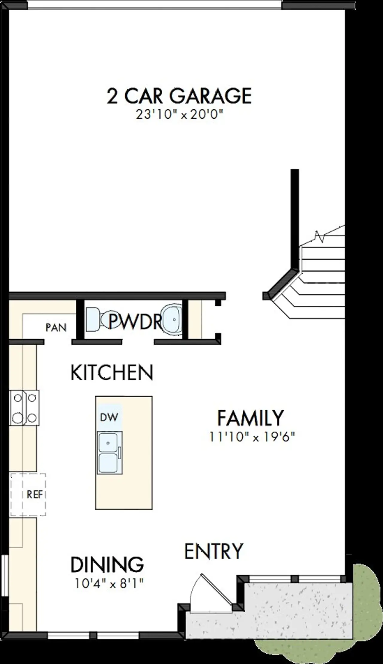 2D floor plan layout of this home in Crosscreek Walk – Courtyard, Charleston, SC (Image 2). 2D floor plan layout of this home in Crosscreek Walk – Courtyard, Charleston, SC (Image 2).