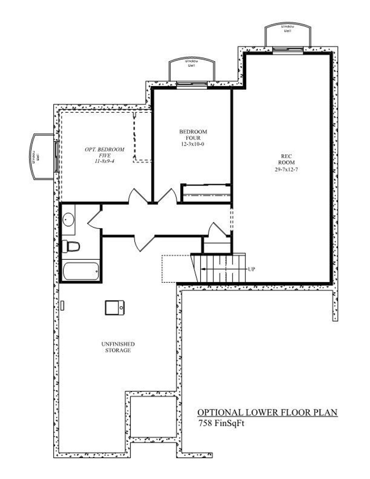 2D floor plan layout for the The Sterling by Bartran Construction in Promontory Point, Greeley, CO (Image 2). 2D floor plan layout for the The Sterling by Bartran Construction in Promontory Point, Greeley, CO (Image 2).