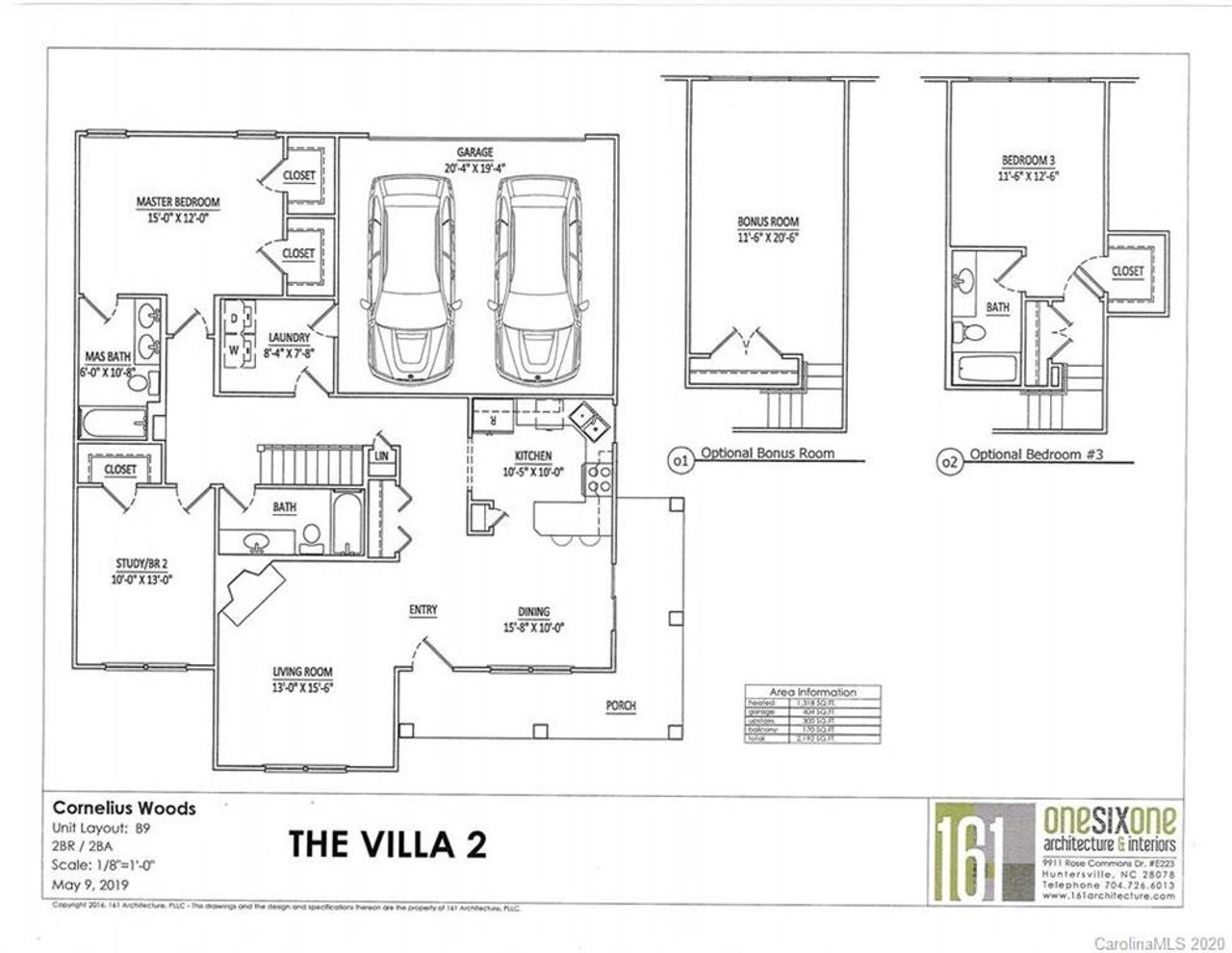 2D floor plan layout of this home in , Cornelius, NC (Image 2).