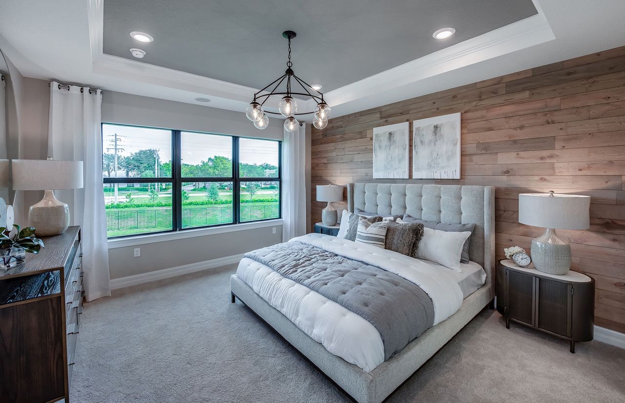 Representative furnished interior of a home built from the Wavecrest by Pulte Homes in Vida's Way, Wesley Chapel (Image 2).