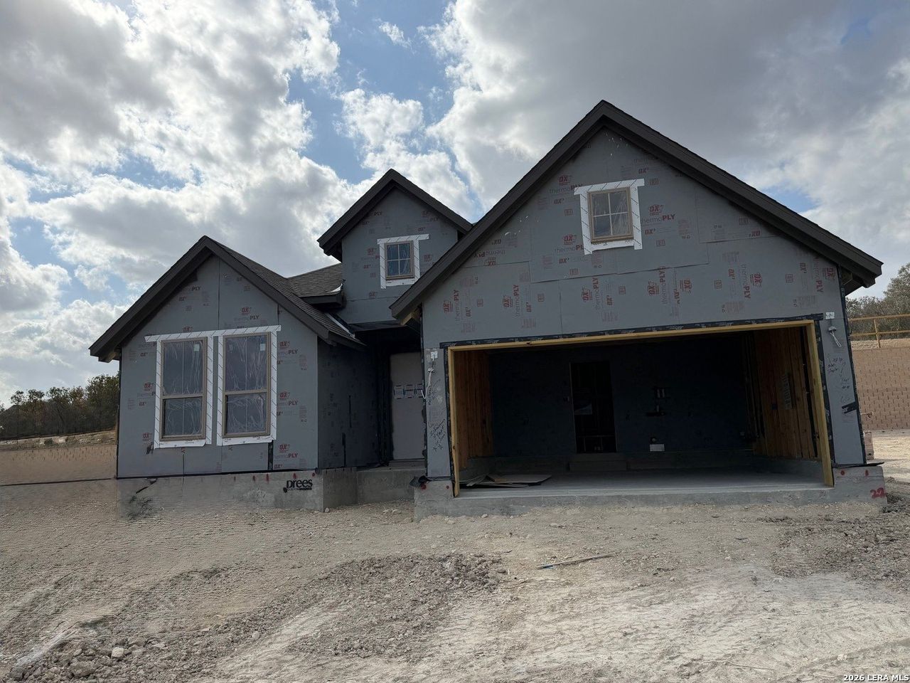 In-progress construction of a new home in Ladera - 50s, San Antonio, TX (Image 2).