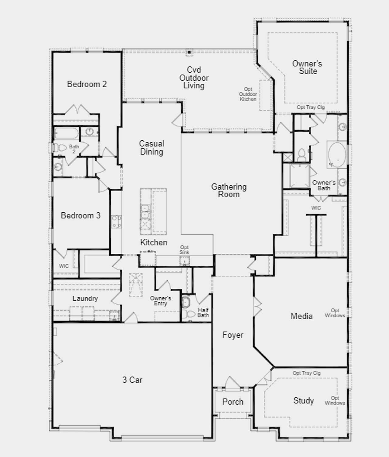 Image 2 representing the Samira by Taylor Morrison in Travisso Naples Collection, Leander, TX.