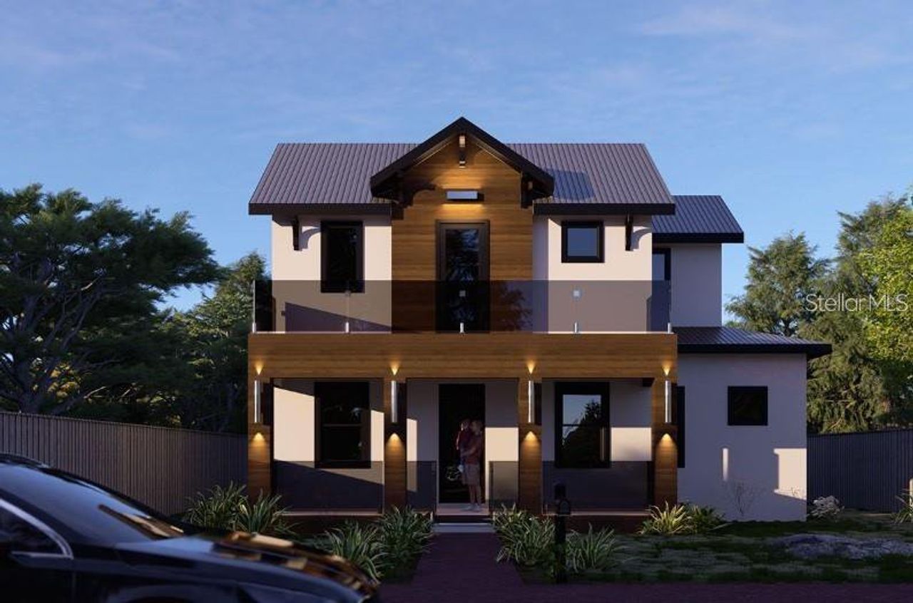 Front exterior of a new home in , St. Petersburg, FL, highlighting curb appeal (Image 2).