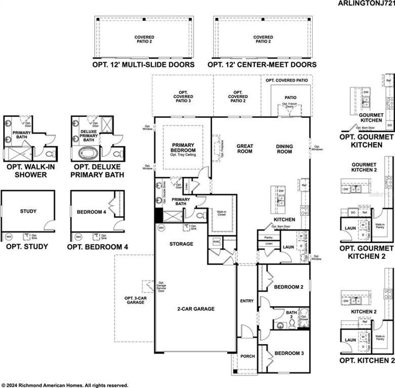 2D floor plan layout of this home in , Palm Coast, FL (Image 2).