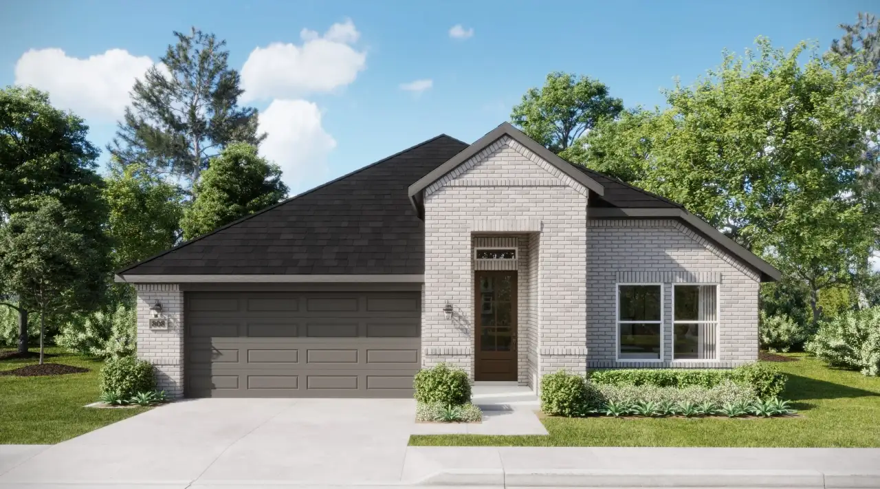 Representative exterior photo of a completed home built from the Maison by Risewell Homes in El Dorado, Granbury, TX (Image 2).