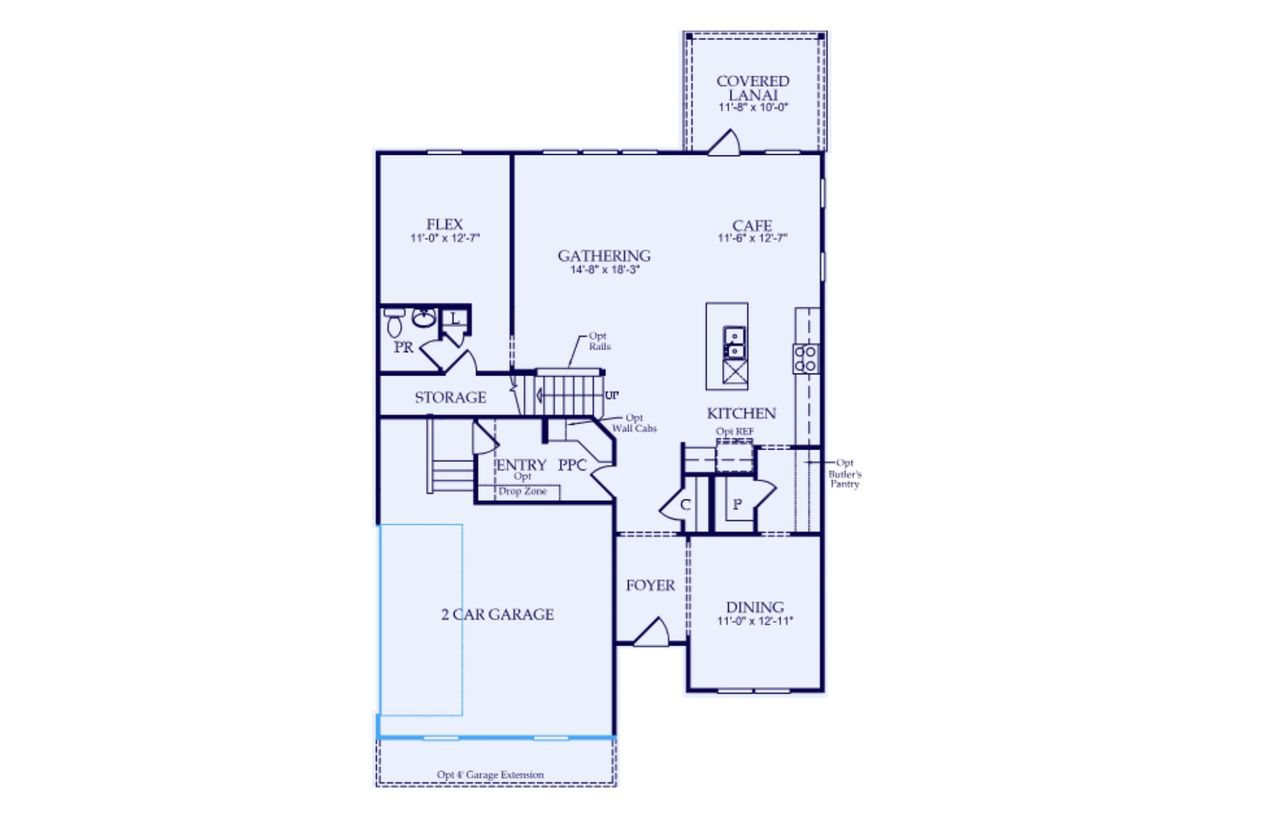 2D floor plan layout of this home in Glenview Farms, Murfreesboro, TN (Image 2). 2D floor plan layout of this home in Glenview Farms, Murfreesboro, TN (Image 2).