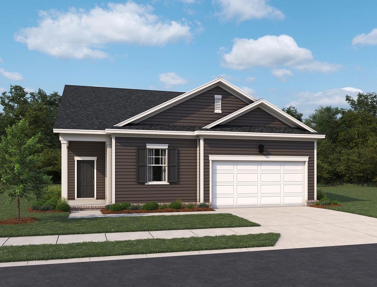 Representative exterior photo of a completed home built from the Palmer II by Ashton Woods in Cane Ridge Single-Family, Antioch, TN (Image 2).