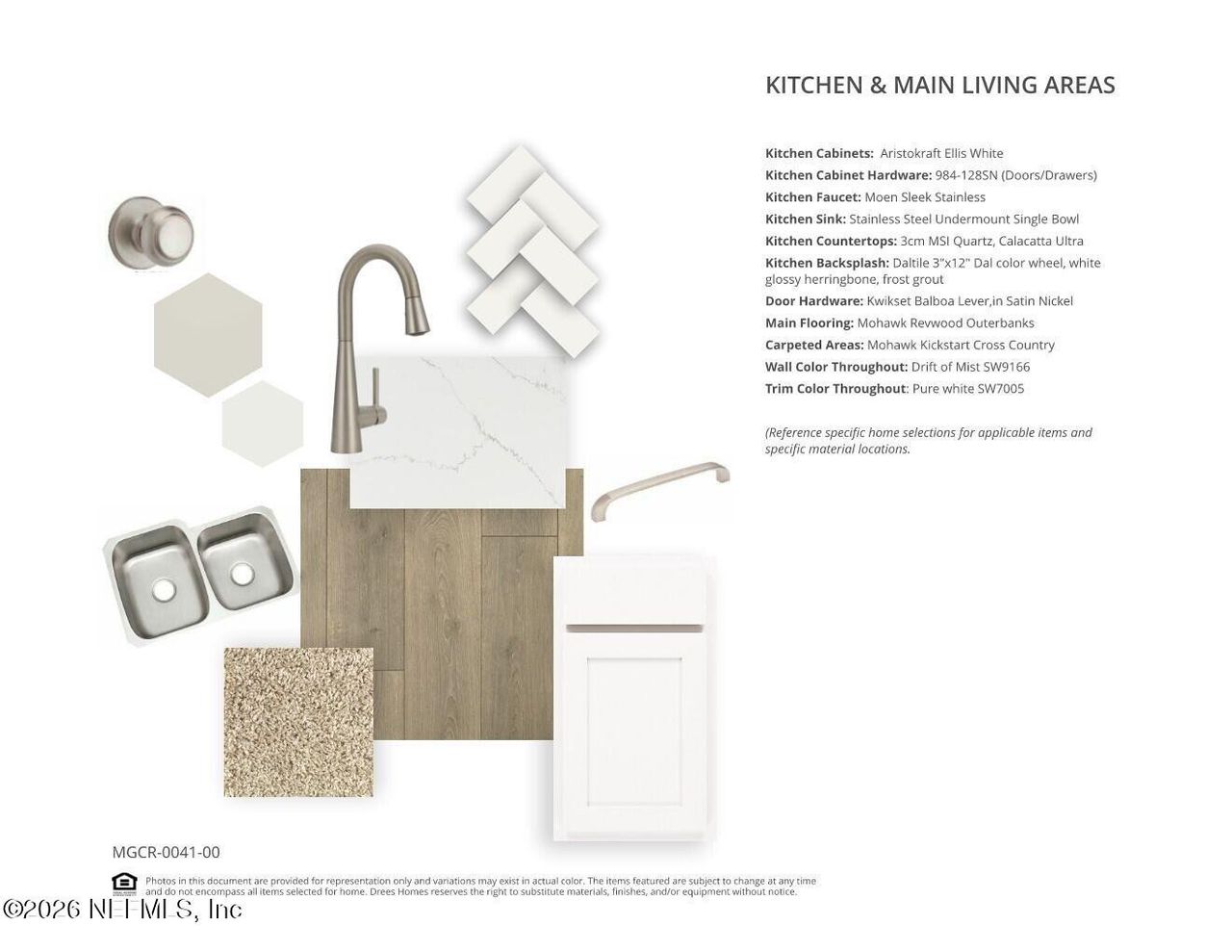 Sample of building materials used in homes in McGirt's Creek, Yulee (Image 2).