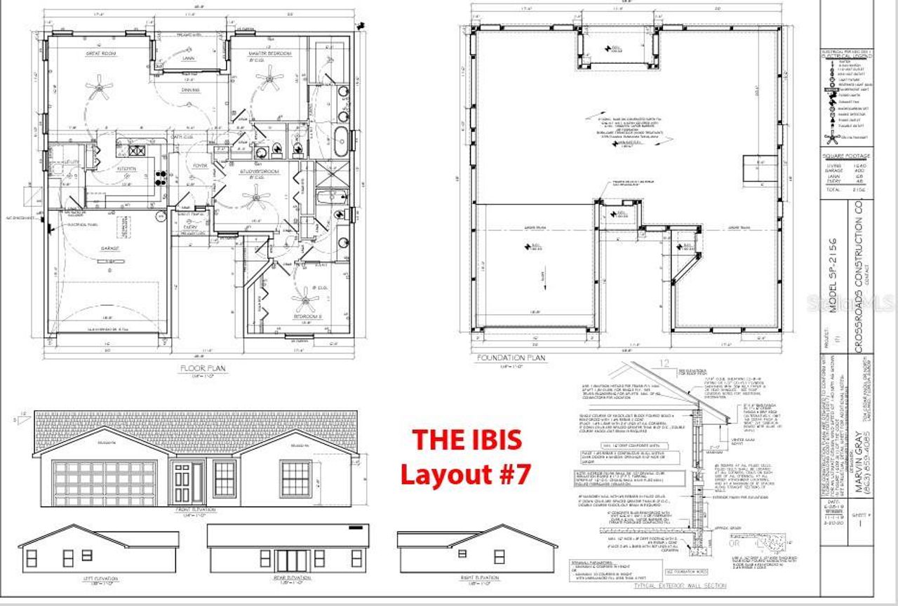 2D floor plan layout of this home in , Lakeland, FL (Image 2).