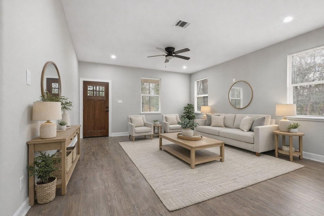 Furnished interior view inside a new home in , Shepherd (Image 2). Furnished interior view inside a new home in , Shepherd (Image 2).