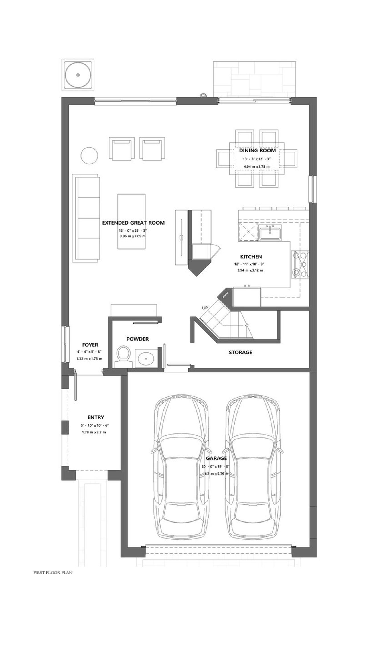 2D floor plan layout of this home in Maple Ridge, Ave Maria, FL (Image 2).