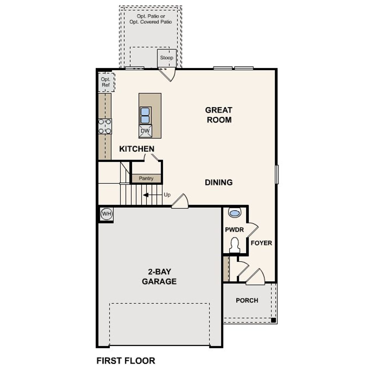 2D floor plan layout of this home in Senna, Leon Valley, TX (Image 2). 2D floor plan layout of this home in Senna, Leon Valley, TX (Image 2).